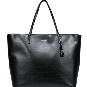 Kate Spade Black Leather Tote